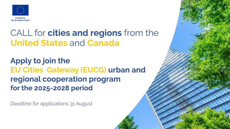 Call for Cities and Regions in the US and Canada: Join the EU Cities Gateway!